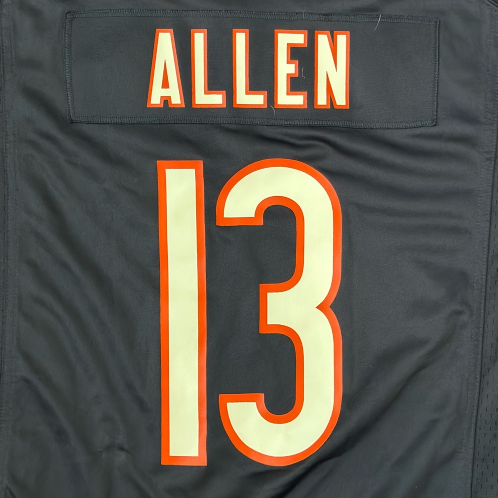 Navy and orange Nike Chicago Bears jersey - Picture 7 of 7